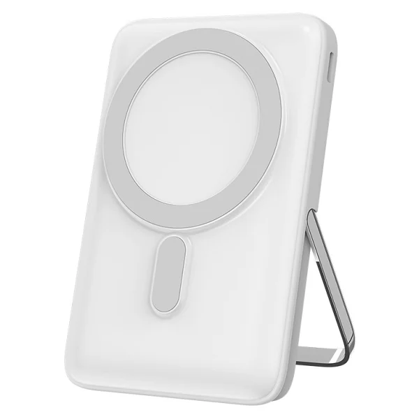 Wiwu Gentleman Wi-P011 Beyaz 10000 mAh Kablosuz Hızlı Şarj Powerbank - Görsel 2