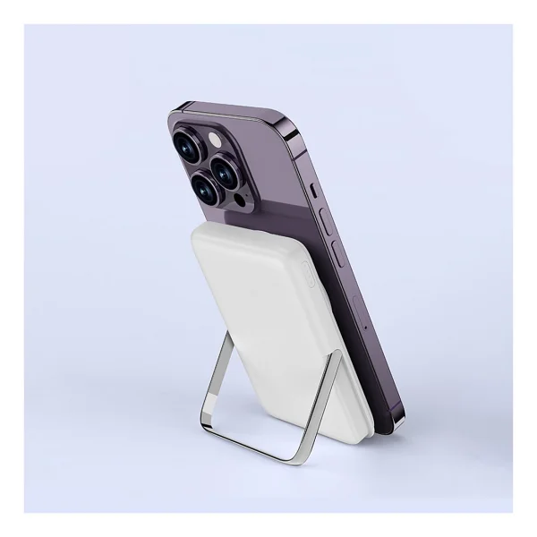 Wiwu Gentleman Wi-P011 Beyaz 10000 mAh Kablosuz Hızlı Şarj Powerbank - Görsel 9