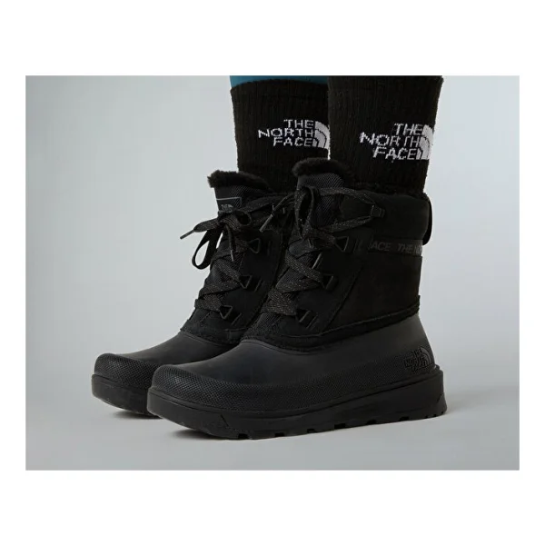 The North Face Shellista V Shorty NF0A8D8ZKX71 Su Geçirmez Siyah Kadın Kar Botu - Görsel 2