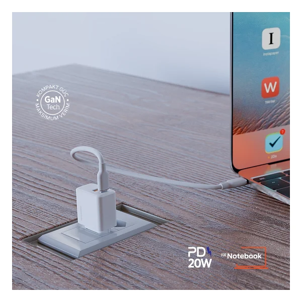 PoloSmart PBS136 20 W Hızlı Şarj Adaptörü - Görsel 4