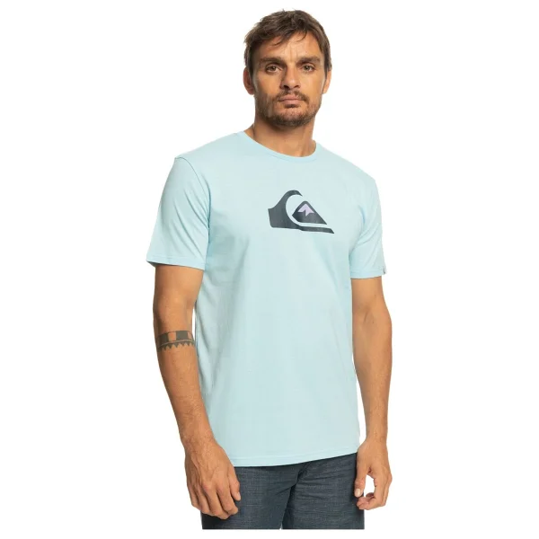 Quiksilver Comp Logo EQYZT06534 Kısa Kollu Erkek Bisiklet Yaka Tişört - Görsel 4