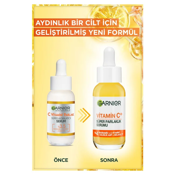 Garnier C Vitamini Parlak Süper Aydınlatıcı Yüz Serumu 30 ml - Görsel 8