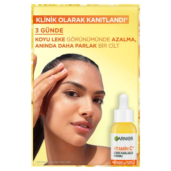 Garnier C Vitamini Parlak Süper Aydınlatıcı Yüz Serumu 30 ml - Görsel 9