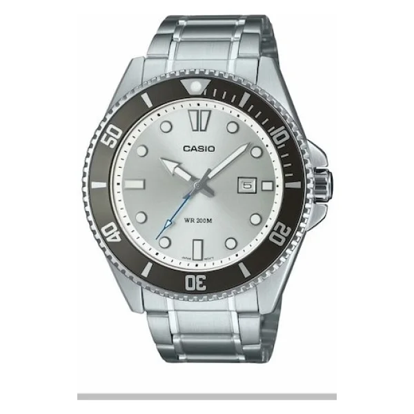 Casio Standart MDV-107D-7AVDF Siyah-Gümüş Erkek Kol Saati - Görsel 4