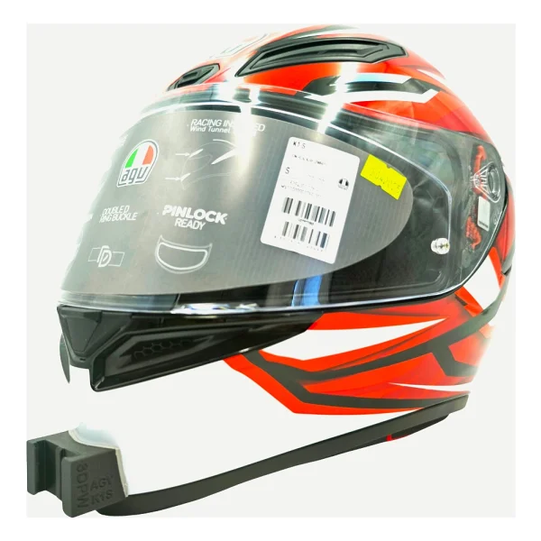 3D Part Works Agv K1 / K1S Kask Orjinal Chinmounts Aksiyon Kamera Chin Mount Çene Bağlantı Aparatı Seti - Görsel 10