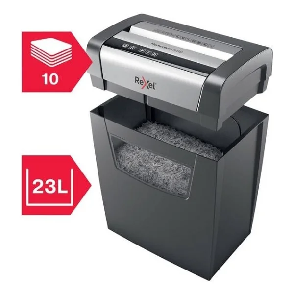 Rexel Momentum X410 Slimline Evrak İmha Makinesi - Görsel 3