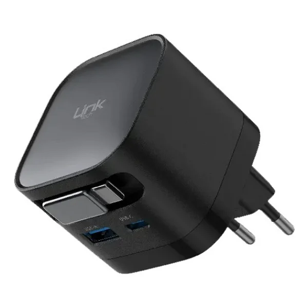 LinkTech G855 Premium 35 W Type-C Kablolu Hızlı Şarj Aleti - Görsel 2