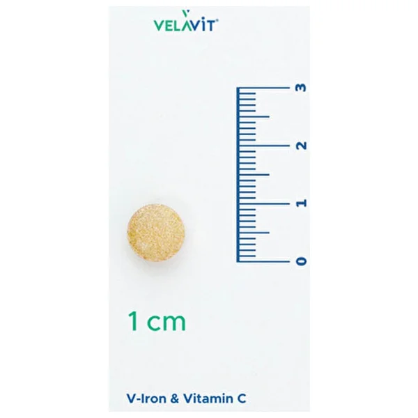 Velavit V-Iron Vitamin C 30 Tablet - Görsel 7