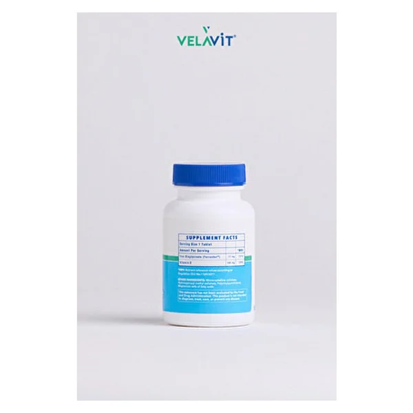 Velavit V-Iron Vitamin C 30 Tablet - Görsel 4