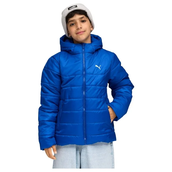 Puma Essentials Hooded Padded Çocuk Lacivert Mont - 8 - Görsel 6