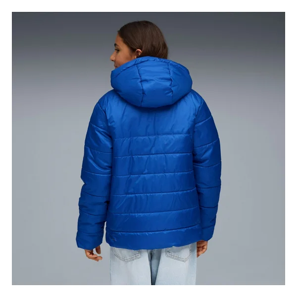 Puma Essentials Hooded Padded Çocuk Lacivert Mont - 8 - Görsel 3