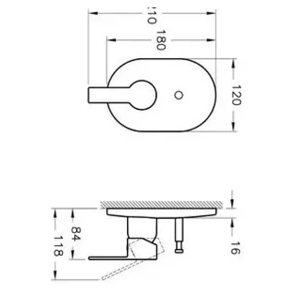 Artema Fold S A42536 Krom Ankastre Banyo Bataryası - Görsel 5