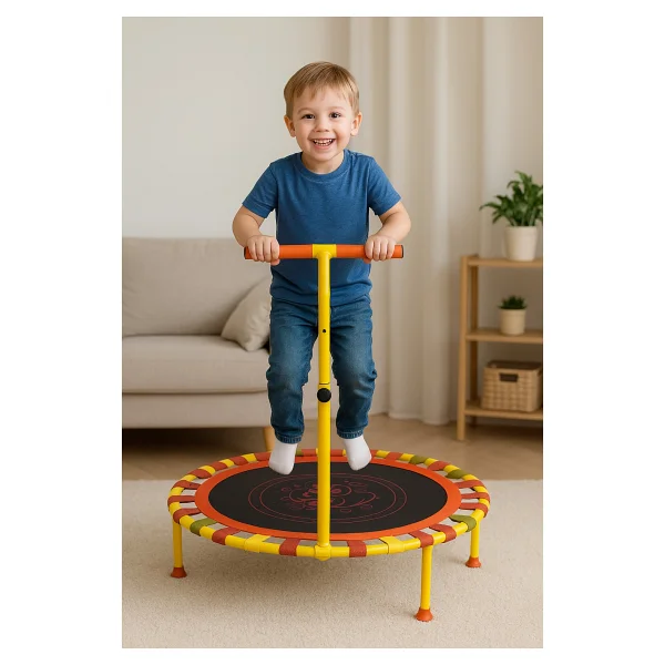 102 cm (40 Inç) Katlanabilir Tutunmalı Trambolin - Çocuklar ve Yetişkinler Için Eğlenceli ve Güvenli Zıplama - Görsel 7