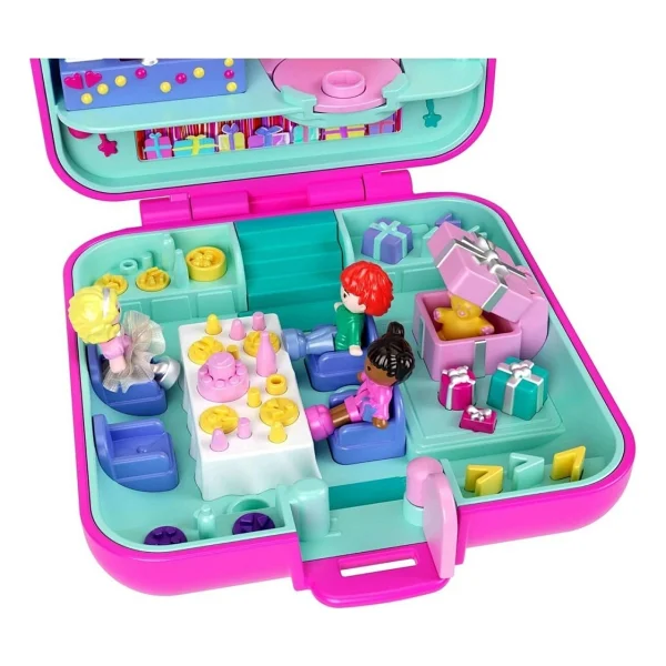 Polly Pocket 80.Yıl Dönümüne Özel Nostaljik Kompakt Oyun Seti JGK22 - Görsel 4