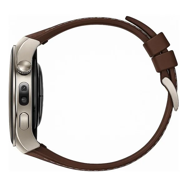 Huawei Watch 5 46mm Titanyum Kasa Koyu Kahverengi Akıllı Saat - Görsel 2