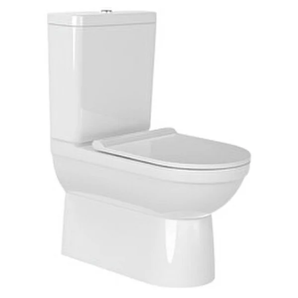 Bien Rico Yavaş Kapanan Beyaz Klozet Kapağı 42,3x35,5 cm Banyo ve Tuvalet İçin - Görsel 3