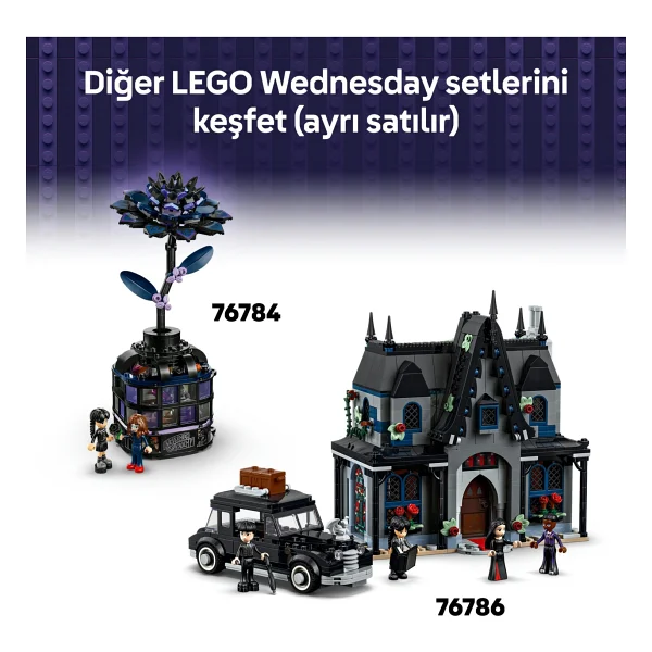 Lego 76785 Wednesday Şey'in Dairesi - Görsel 10