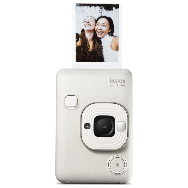 Instax Mini LiPlay Box Dijital Fotoğraf Makinesi Sisli Beyaz - Görsel 10