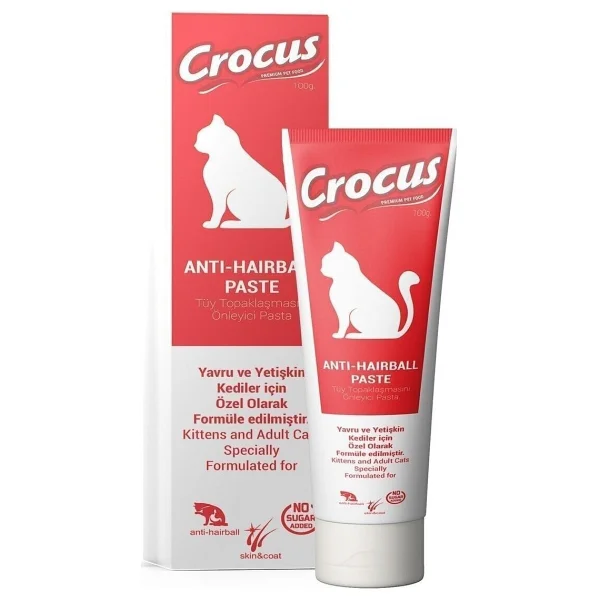 Crocus Anti Hairball 100 gr Malt Kedi Macunu - Görsel 4