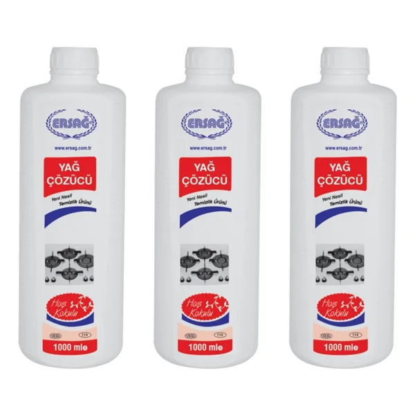Ersağ 1000 ml 3'lü Yağ Çözücü - Görsel 2