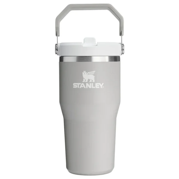 Stanley The Iceflow Flip Straw Beyaz 0.60 lt Pipetli Termos Bardak - Görsel 5