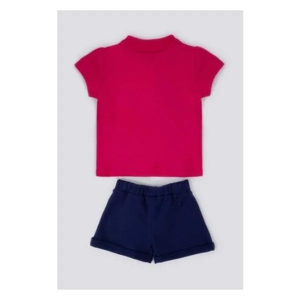 U.S. Polo Assn. Creamy Intensity Pembe Bebek Hırka - 9 - 12 Ay - Vişne - Görsel 8