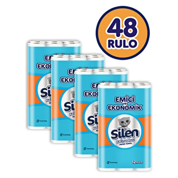 Silen Silen Kağıt Havlu 48'li (12X4) - Görsel 4