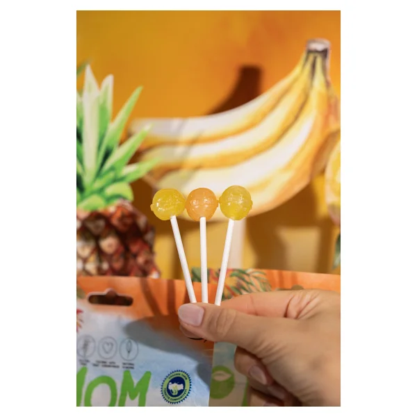 Mom Organik Tropikal Lolipop 12'li Paket - 1 Adet - Görsel 3