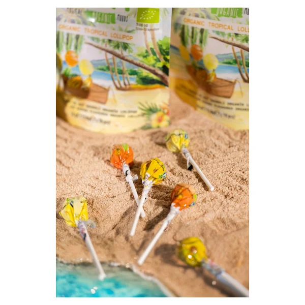 Mom Organik Tropikal Lolipop 12'li Paket - 1 Adet - Görsel 4