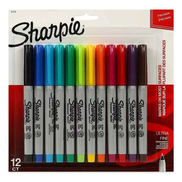 Sharpie Ultra Fine 12'li Permanent Marker Kalem Seti - Görsel 8