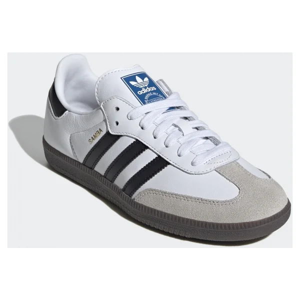 Adidas Samba OG IG9030 Beyaz-Siyah Kadın Sneaker - Görsel 6