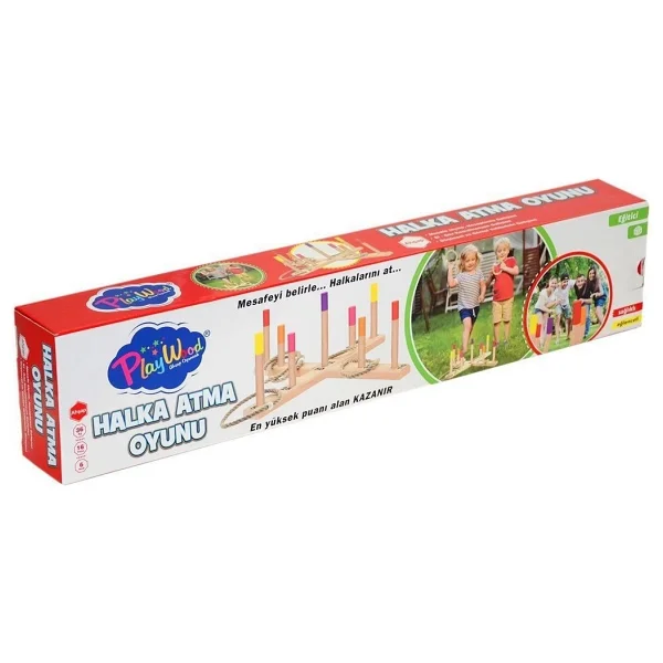 PlayWood Ahşap Halka Atma Oyunu - Görsel 4