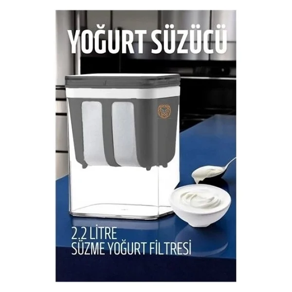 Modacar Yoğurt Süzücü Süzme Yoğurt Filtresi Yoğurt Süzgeci - Görsel 2