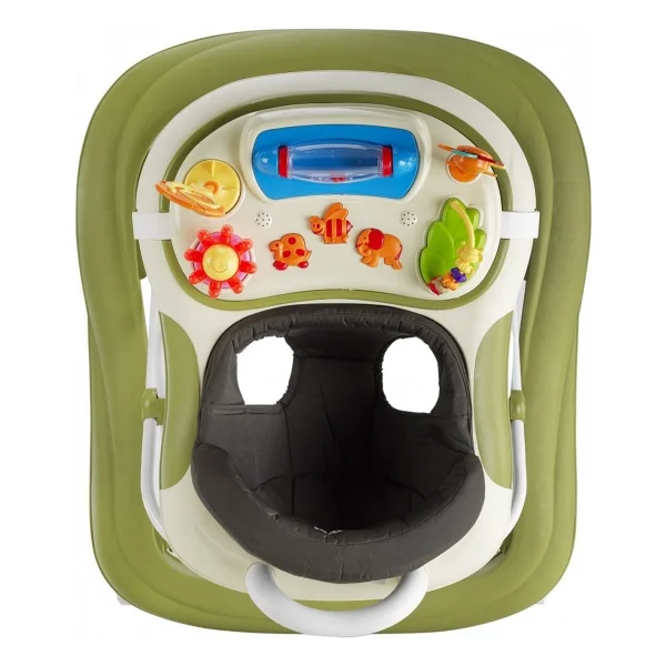 Babyhope 213 Star Müzikli ve Oyuncaklı Yürüteç Gri - Görsel 4