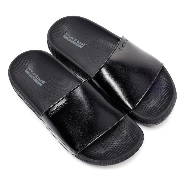 Skechers Hyper Slide Shine On 140431 BBK Siyah Kadın Terlik - Görsel 9