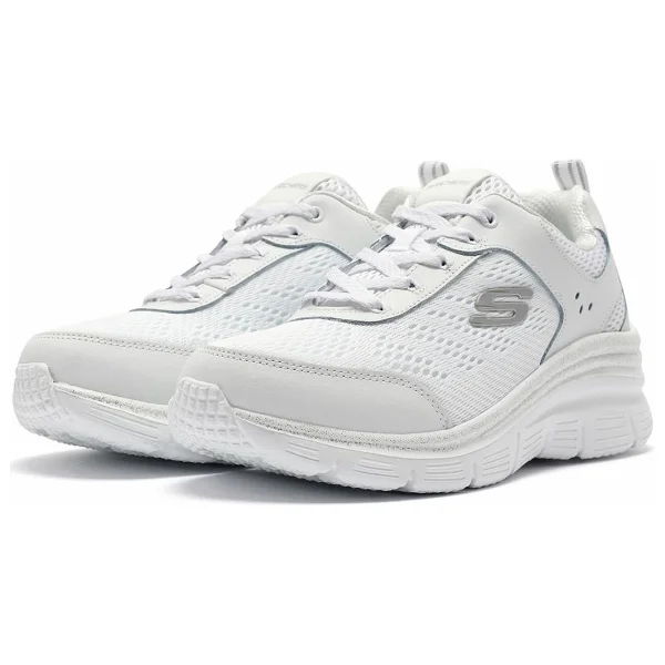 Skechers Fashion Fit 896294TK WSL Beyaz Kadın Spor Ayakkabı - Görsel 10