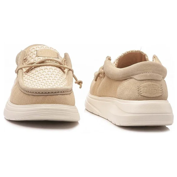 Heydude Wally Comf Woven 43639-0MD Bej Erkek Günlük Ayakkabı - Görsel 7
