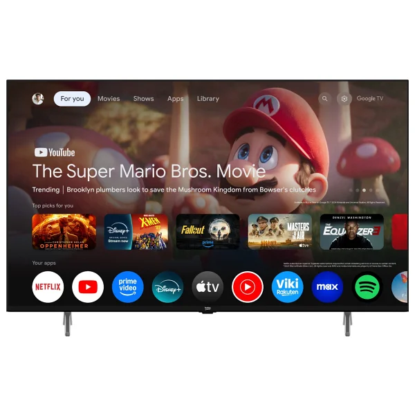 Beko Crystal 7 B65 E 795 B 4K Ultra HD 65" 165 Ekran Uydu Alıcılı Google Smart LED TV - Görsel 6