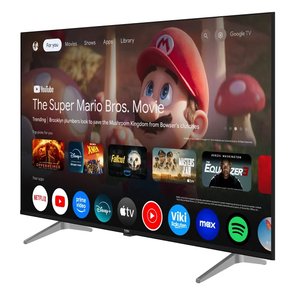 Beko Crystal 7 B65 E 795 B 4K Ultra HD 65" 165 Ekran Uydu Alıcılı Google Smart LED TV - Görsel 9