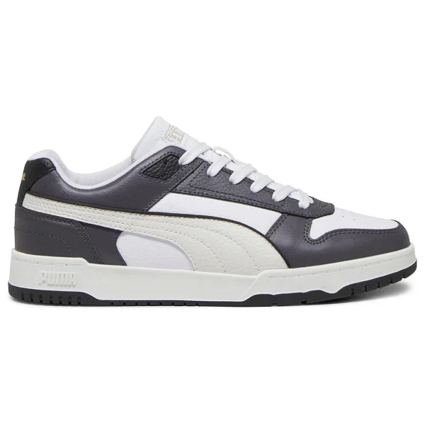 Puma RBD Game Low 386373-22 Siyah-Beyaz-Bej Sneaker - Görsel 6