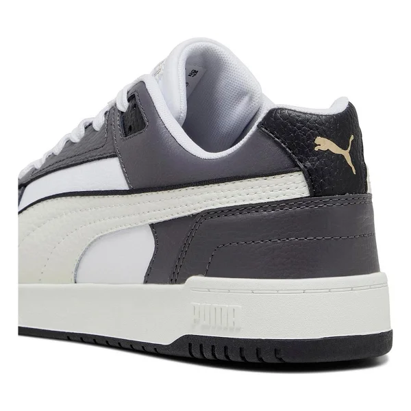 Puma RBD Game Low 386373-22 Siyah-Beyaz-Bej Sneaker - Görsel 8