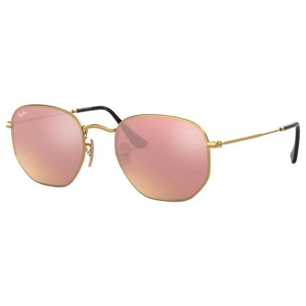 Ray-Ban Hexagonal 3548N 001/Z2 Gold-Copper Güneş Gözlüğü - Görsel 4