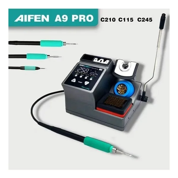 Aifen A9 Pro Kalem Lehim İstasyonu Tek Kol 3 Uç Hediyelidir - Görsel 7
