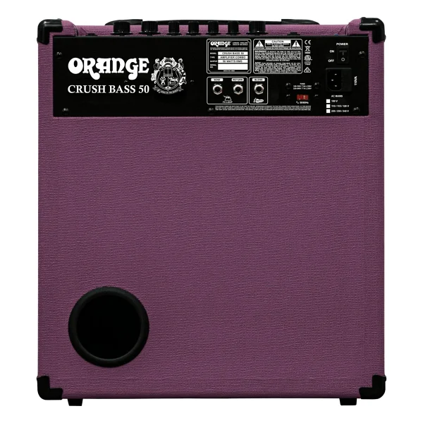 Orange Limited Edition Glenn Hughes Crush Bass 50 Combo Amfi (Mor) - Görsel 9