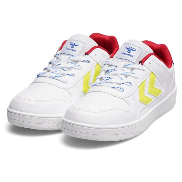 Hummel Court 1990 900828-9208 Beyaz-Sarı Spor Ayakkabı - Görsel 3