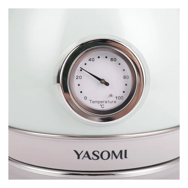 Yasomi YK-823NTSL Retro 1.8 lt Mavi 2200 W Kettle - Görsel 9