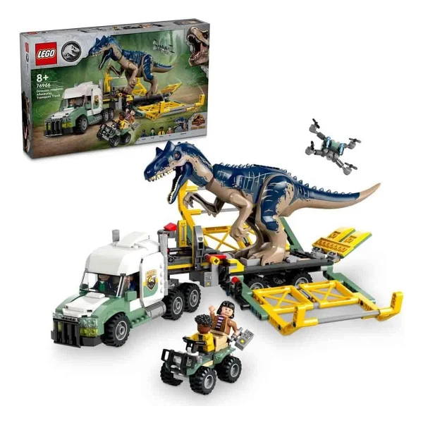 Lego 76966 Jurassic World Dinozor Görevleri Allosaurus Taşıma Kamyonu - Görsel 4