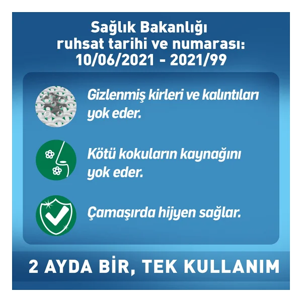 Lysol Çamaşır Makinesi Temizleyici 2X250 ml - 500 ml - Görsel 6