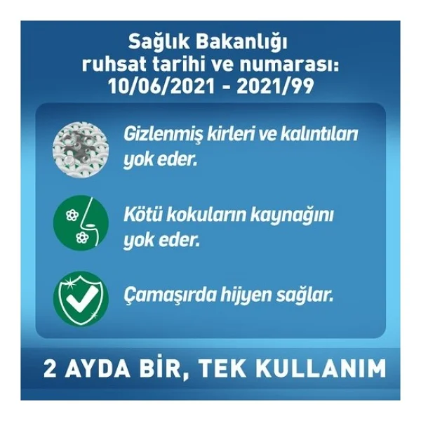 Lysol Çamaşır Makinesi Temizleyici 2X250 ml - 500 ml - Görsel 9