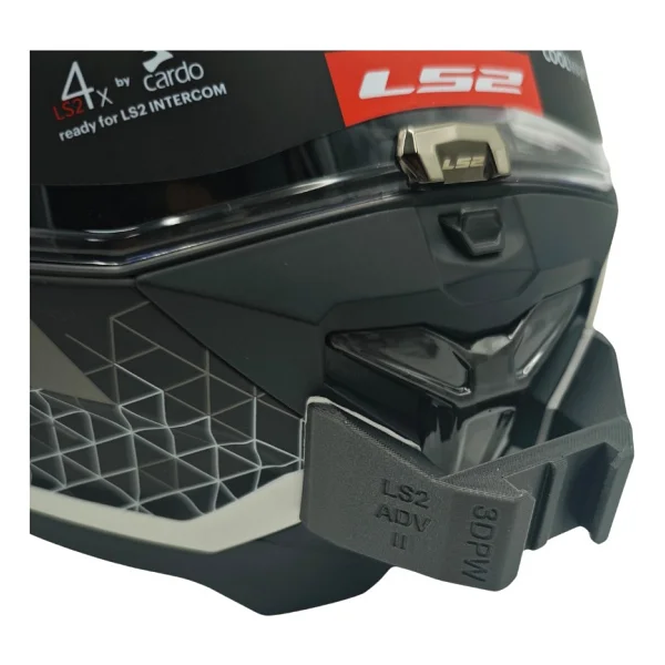 3D Part Works Ls2 Advant 2 Kask Orjinal Chinmounts Aksiyon Kamera Chin Mount Çene Bağlantı Aparatı Seti - Görsel 5
